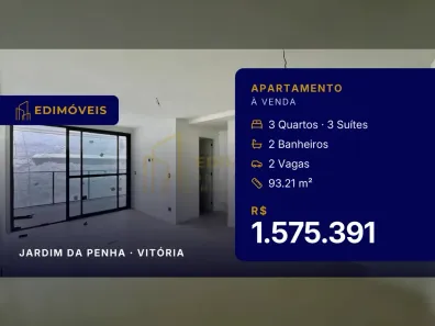 Apartamento com 3 Quartos à venda, 93m² no Jardim da Penha, Vitória