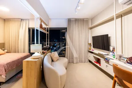 Apartamento com 1 Quarto para alugar, 42m² no Cambuí, Campinas