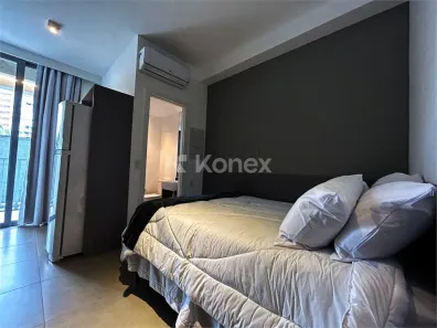 Apartamento com 1 Quarto para alugar, 21m² no Indianópolis, São Paulo