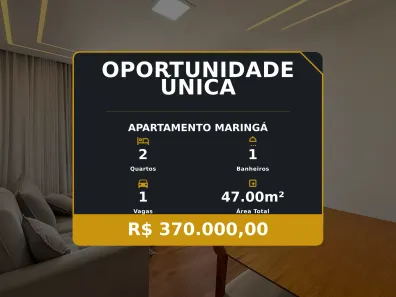 Apartamento com 2 Quartos à venda, 47m² no Maringá, Serra