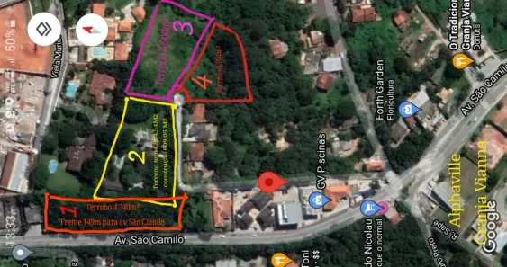 Lote/Terreno com 1 Quarto à venda, 18700m² no Sítio Pereira Leite, Carapicuíba