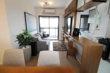 Apartamento com 2 Quartos para alugar, 58m² no Jardim Esplanada, São José dos Campos