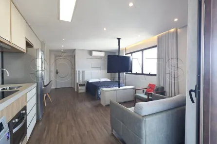 Flat com 1 Quarto para alugar, 51m² no Vila Olímpia, São Paulo