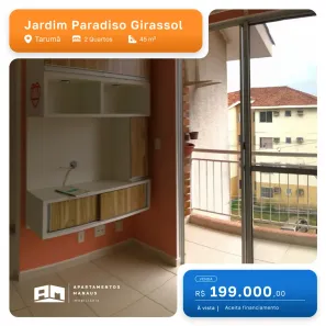 Apartamento com 2 Quartos à venda, 45m² no Tarumã, Manaus