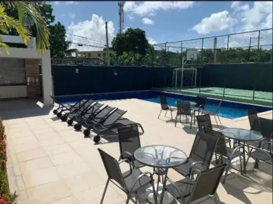 Apartamento com 2 Quartos para alugar, 45m² no Recreio Ipitanga, Lauro de Freitas