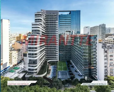 Apartamento com 1 Quarto à venda, 39m² no República, São Paulo
