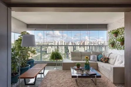 Apartamento com 1 Quarto para alugar, 58m² no Brooklin Paulista, São Paulo