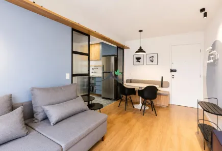 Apartamento com 1 Quarto para alugar, 45m² no Itaim Bibi, São Paulo