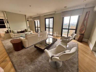 Apartamento com 4 Quartos para alugar, 313m² no Moema, São Paulo
