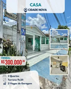 Casa com 3 Quartos à venda, 225m² no Novo Aleixo, Manaus