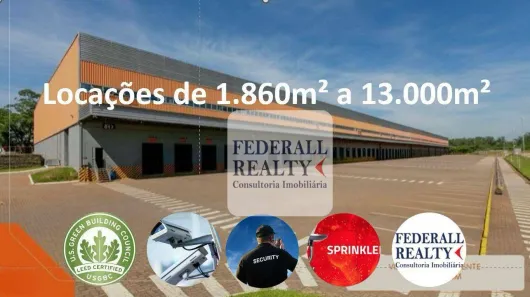 Galpão/Depósito/Armazém para alugar, 11658m² no Três Portos, Esteio
