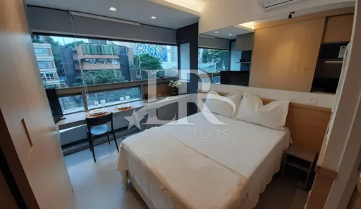 Flat com 1 Quarto para alugar, 20m² no Pinheiros, São Paulo
