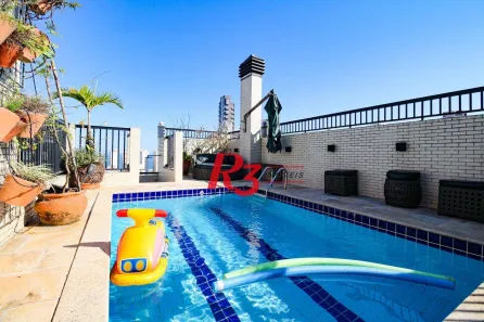 Cobertura com 4 Quartos à venda, 292m² no Pompéia, Santos