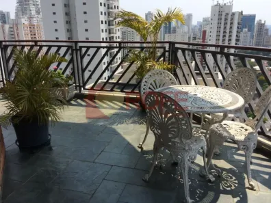 Apartamento com 4 Quartos para alugar, 217m² no Campo Belo, São Paulo