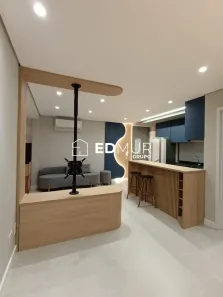 Flat com 1 Quarto para alugar, 42m² no Jardim, Santo André