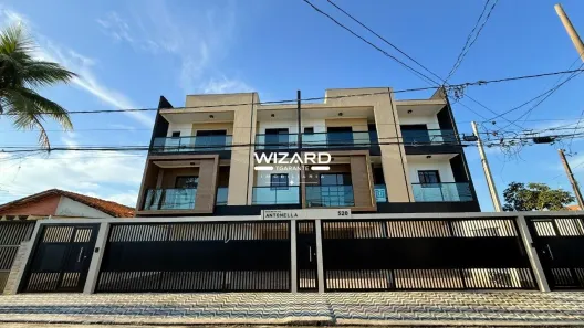 Casa de Condomínio com 2 Quartos à venda, 62m² no Maracanã, Praia Grande
