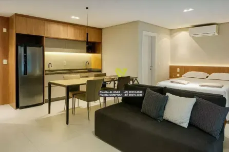 Apartamento com 1 Quarto à venda, 35m² no Ponta Aguda, Blumenau