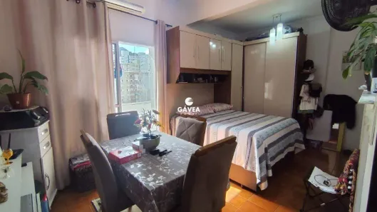 Apartamento com 1 Quarto à venda, 31m² no Itararé, São Vicente