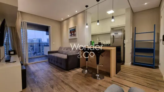 Apartamento com 1 Quarto para alugar, 48m² no Vila Gertrudes, São Paulo