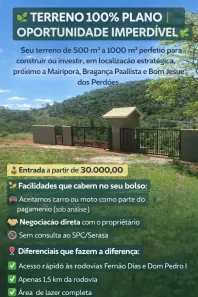 Lote/Terreno à venda, 500m² no Centro, Atibaia