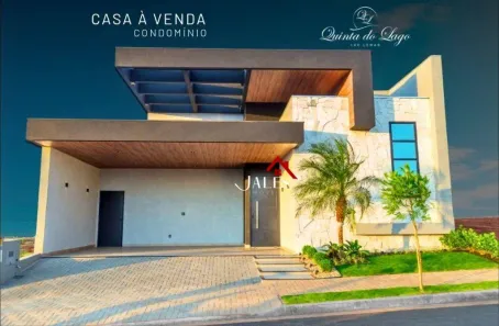 Casa de Condomínio com 3 Quartos à venda, 180m² no Quinta do Lago - Lac Léman, São José do Rio Preto