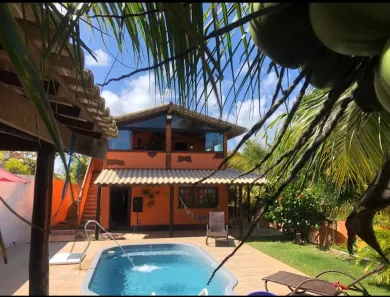 Casa de Condomínio com 4 Quartos para alugar, 150m² no Imbassaí, Mata de São João