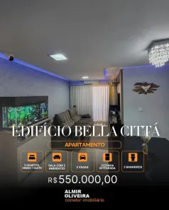 Apartamento com 3 Quartos à venda, 73m² no Centro, Sertãozinho