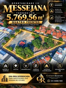 Lote/Terreno à venda, 5769m² no Messejana, Fortaleza