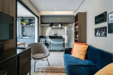 Apartamento com 1 Quarto para alugar, 33m² no Pinheiros, São Paulo