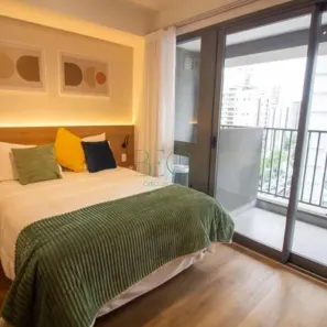 Apartamento com 1 Quarto à venda, 27m² no Brooklin Paulista, São Paulo