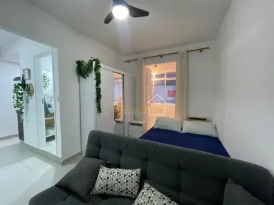 Apartamento com 1 Quarto à venda, 37m² no Centro, São Vicente