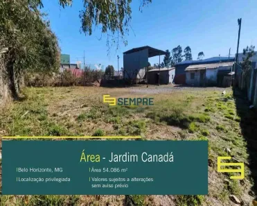 à venda, 54086m² no Jardim Canadá, Nova Lima