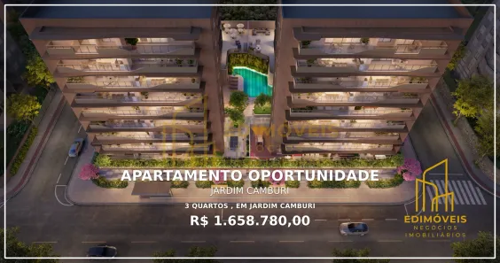 Apartamento com 3 Quartos à venda, 103m² no Jardim Camburi, Vitória