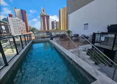 Flat com 1 Quarto à venda, 28m² no Manaíra, João Pessoa