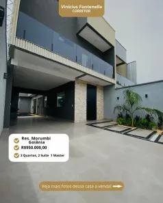 Casa com 3 Quartos à venda, 150m² no Residencial Morumbi, Goiânia