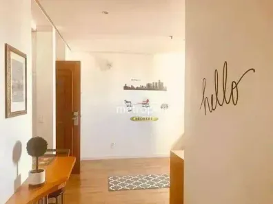 Flat com 1 Quarto à venda, 44m² no Centro, Santo André