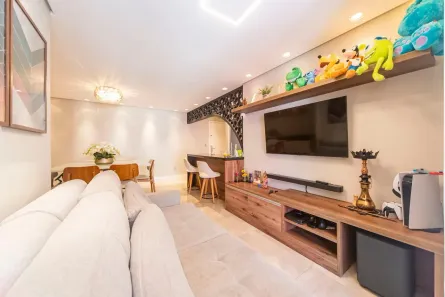 Apartamento com 3 Quartos à venda, 86m² no Vila Valparaíso, Santo André