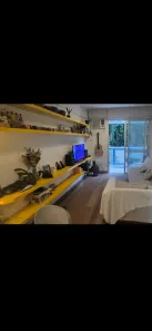 Flat com 1 Quarto para venda ou aluguel, 55m² no Humaitá, Rio de Janeiro