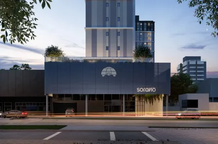 Apartamento com 1 Quarto à venda, 24m² no Novo Mundo, Curitiba