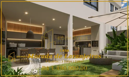 Casa com 4 Quartos à venda, 218m² no Morada de Laranjeiras, Serra