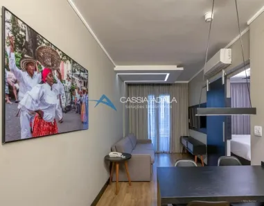 Apartamento com 1 Quarto à venda, 37m² no Cambuí, Campinas