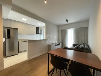 Apartamento com 1 Quarto para alugar, 50m² no Alphaville Centro Industrial e Empresarial/Alphaville., Barueri