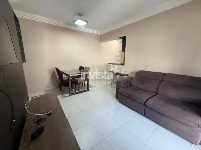 Apartamento com 1 Quarto para alugar, 62m² no Gonzaga, Santos