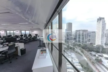 Sala Comercial para alugar, 403m² no Cidade Monções, São Paulo