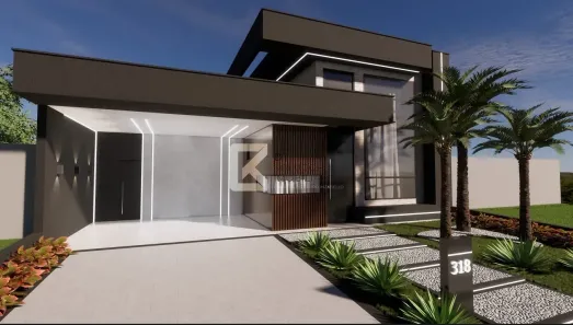 Casa de Condomínio com 3 Quartos à venda, 190m² no Jardim Residencial Dona Lucilla, Indaiatuba