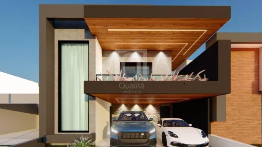 Casa de Condomínio com 3 Quartos à venda, 218m² no Wanel Ville, Sorocaba