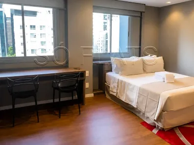Apartamento com 1 Quarto para alugar, 32m² no Jardim Paulista, São Paulo