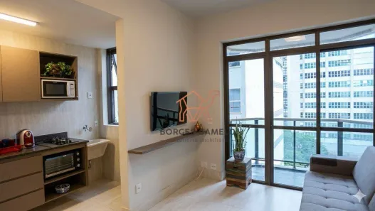 Apartamento com 1 Quarto para alugar, 51m² no Savassi, Belo Horizonte