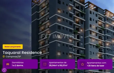 Apartamento com 2 Quartos à venda, 55m² no Jardim Nossa Senhora Auxiliadora, Campinas