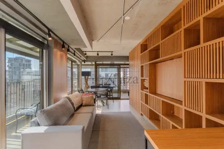 Apartamento com 1 Quarto para alugar, 90m² no Cerqueira César, São Paulo